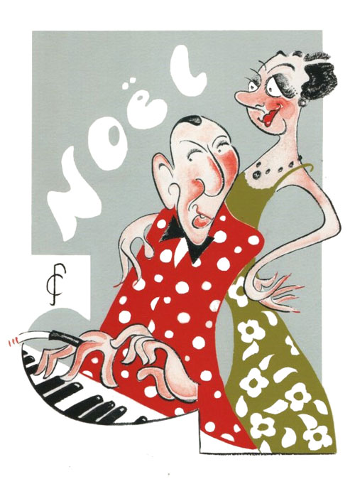 Noel Coward and Gertrude Lawrence